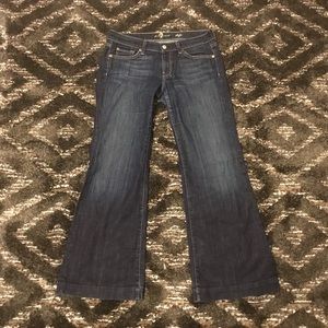 7 for all mankind dojo jeans 28 İnseam 30”